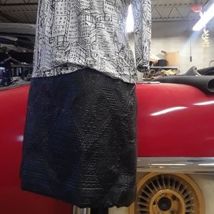 Ryan Pleather Black Shirts